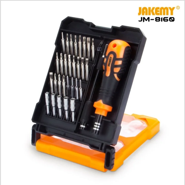 AKEMY JM-8160 33 в 1 JM-8159 34 в 1 многофункциональный инструмент для ремонта DIY Прецизионная отвертка Набор торцевых головок для ремонта электроники