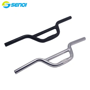 BMX алюминиевый двойной Руль 25,4*80H * 520 мм алюминиевый велосипед, части велосипеда CSW015