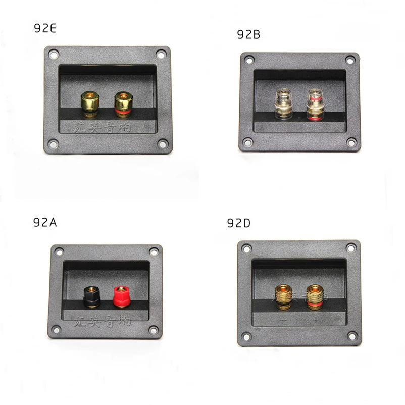 

Соединитель для аудиокабеля, клемма для двух динамиков, распределительная коробка, монтажная плата, аксессуары для динамиков, пластиковая ...