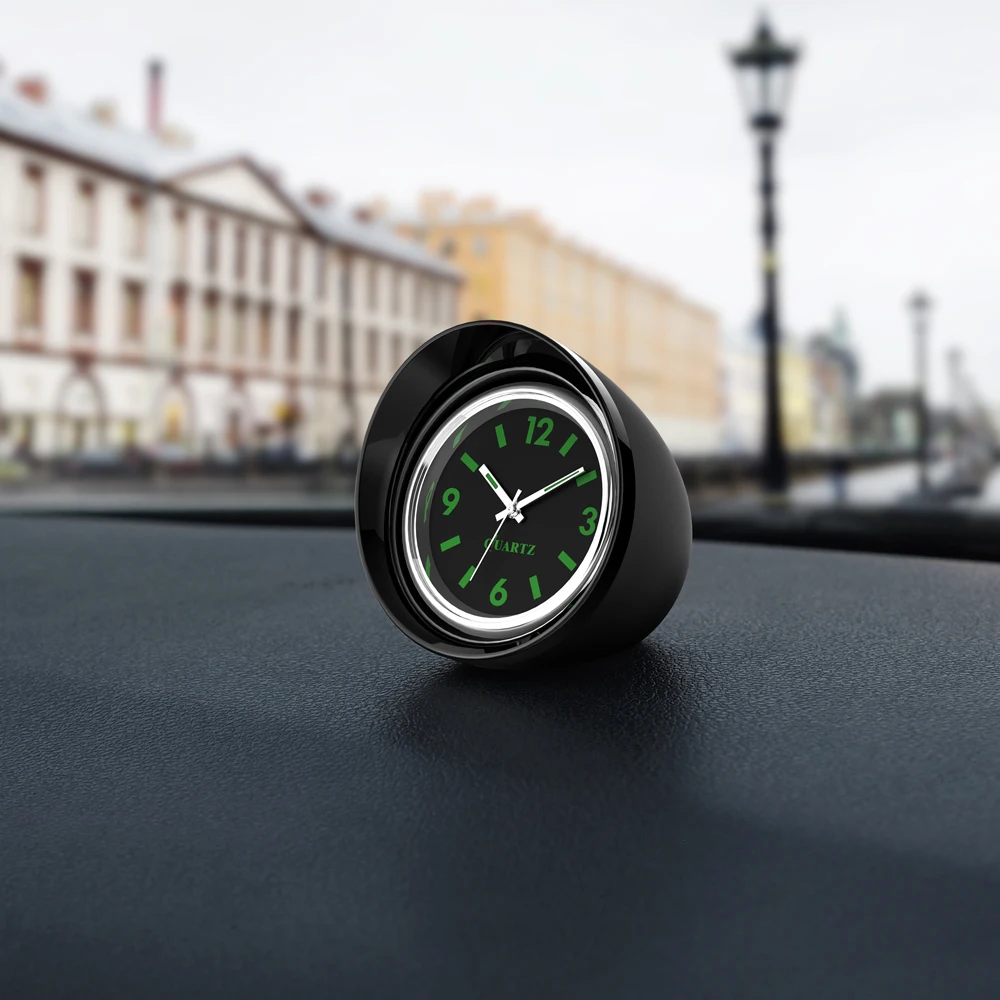 Автомобильные часы приборной панели светящиеся кварцевые автомобильные