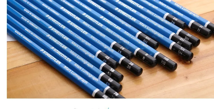 [STAEDTLER] 100 синяя серия карандашей для эскизов карандашей сделано в Германии карандаши для рисования 20 шт