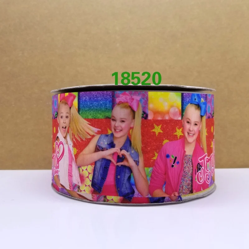 18520 50 двор мультфильм печатных Grosgrain ленты - Цвет: 18520