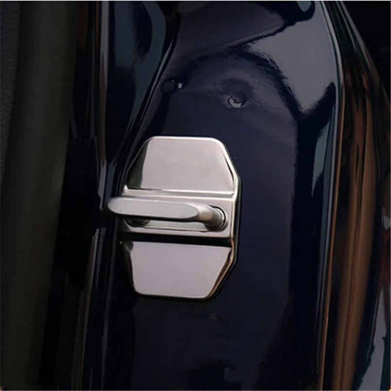 Car-styling door lock waterproof Protector Cover case for Dodge Journey Grand Cherokee Jeep Compass Wrangler Rubicon SAHALA