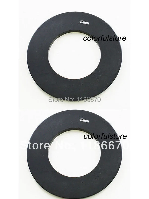 Бесплатная доставка! Металлическое переходное кольцо 2 шт. 49 мм подходит для