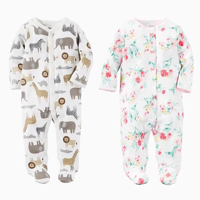 Baby Boys Girls Blanket Sleepers Newborn Babies Sleepwear Infant Long Sleeve 0 3 6 9 12 Months Pajamas |