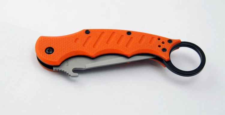 Складной нож FBIQQ karambit Дарт 5CR13 лезвие 60HRC тактический для кемпинга уличный нож|knife
