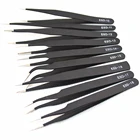 9 шт.лот BGA антистатические пинцеты из нержавеющей стали ремонтные инструменты ESD 10-18 устойчивы к коррозии Ювелирный инструмент Горячая Распродажа