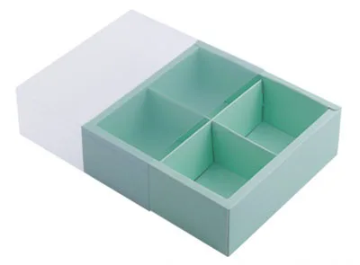 23,5x16x5,2 см Прозрачное окно ПВХ розовый/детский синий ящик подарочные коробки упаковка торт конфеты свадьба любимые коробки 100 шт./партия - Цвет: Baby blue