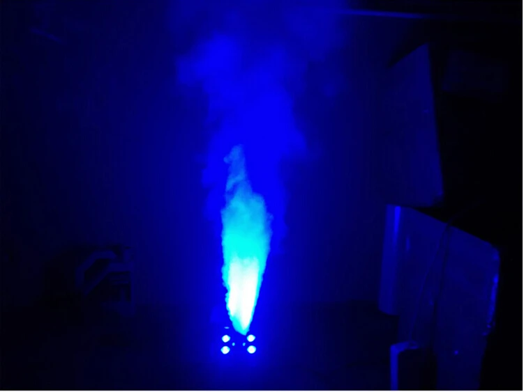 2 шт./постоянная температура RGB 3 в 1 светодисветодиодный 1500 Вт дымовая машина Up jet