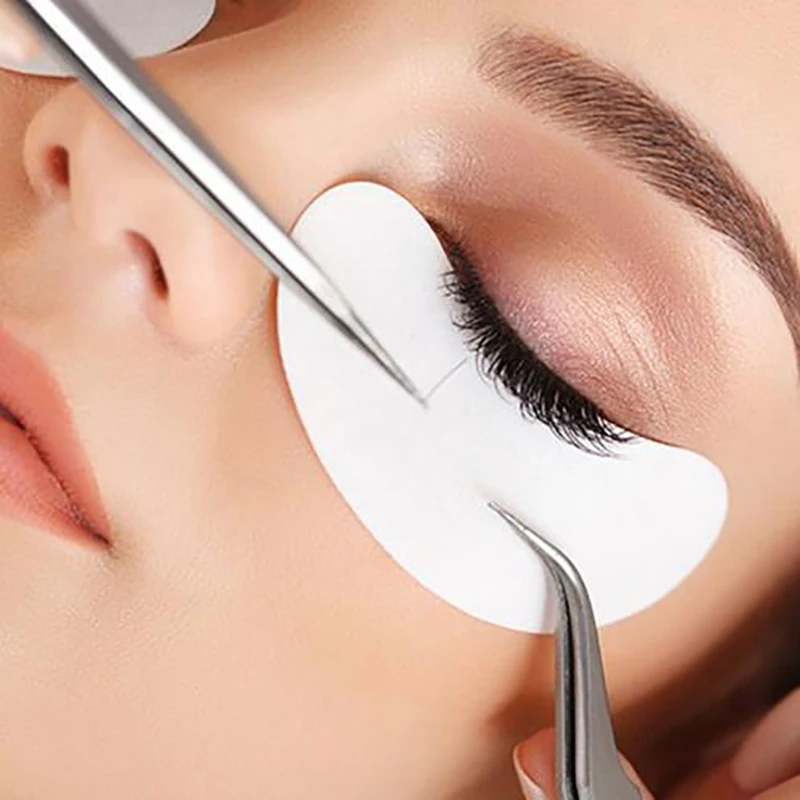 100 пар/лот подушечки для наращивания ресниц под глазами одноразовые накладные