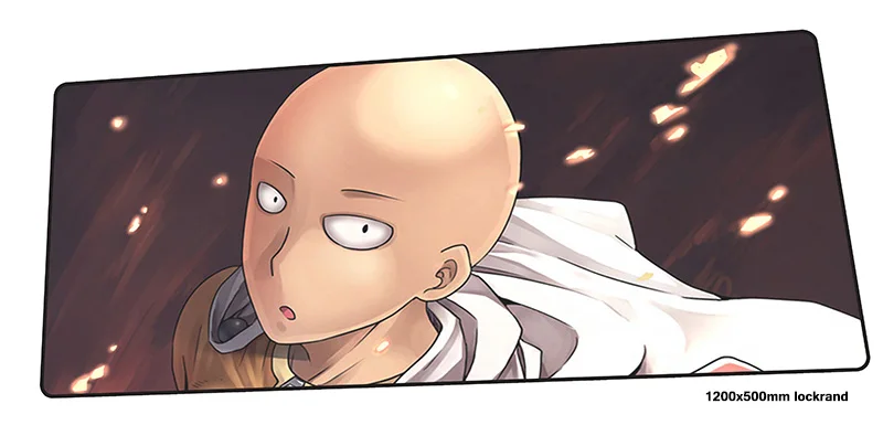 ONE PUNCH MAN коврик для мыши геймер Лидер продаж 120x50 см ноутбук с алюминиевым корпусом