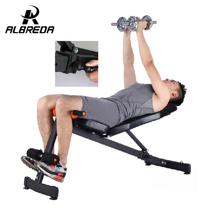 Albreda Горячая Скамейке Сидеть тренажеры для дома пресса корсет скамья женщины AB