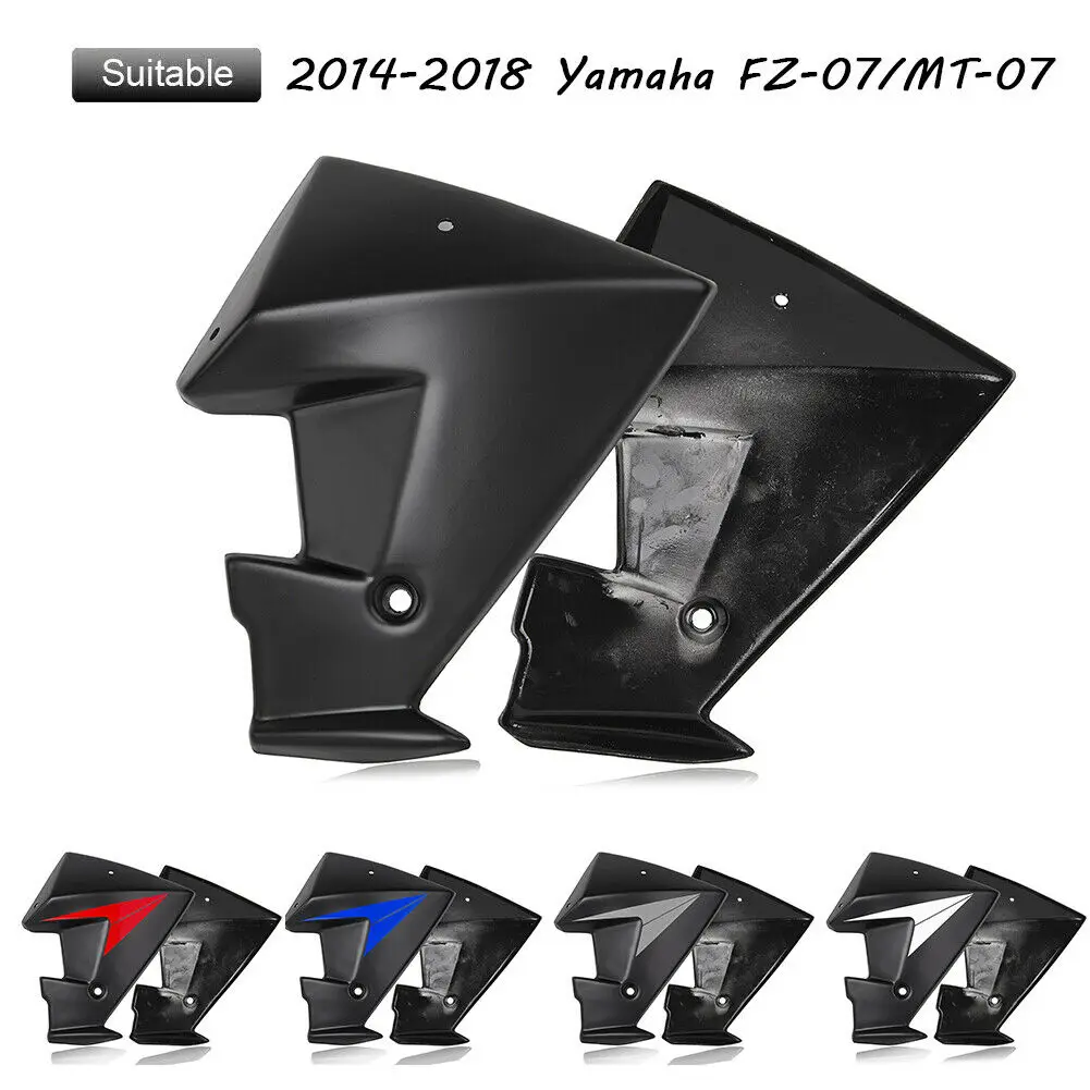 Обтекатель для боковых панелей радиатора из АБС пластика YAMAHA MT 07 MT07 FZ07 2014