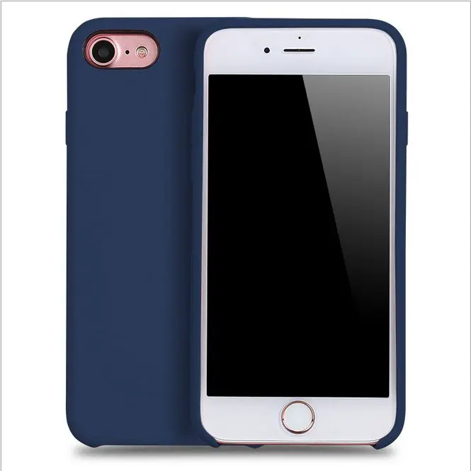 Бренд gligle копия оригинальный официальный силиконовый чехол для iPhone 6 S/6 Plus 6S 7 Plus/8 8