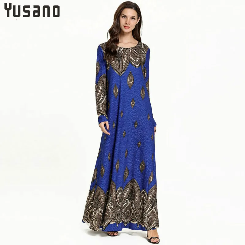 Мусульманское платье Abayas мусульманское Дубай скромная мусульманская одежда для