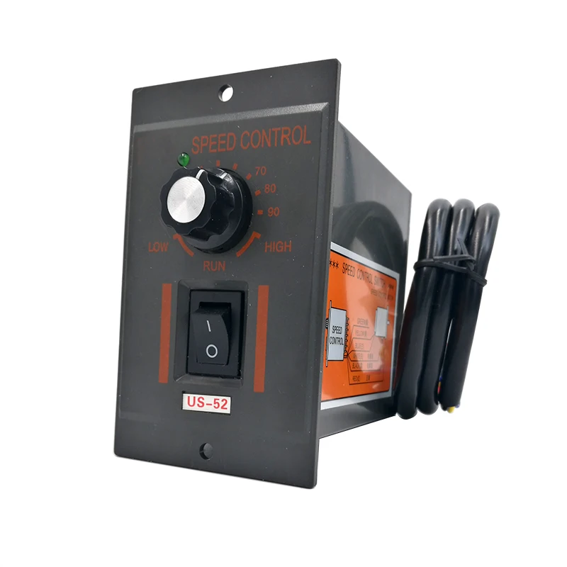 

US-52 220V 400W ac speed controller forword backword with filter capacitor ac regulator motor control 5W 60W 250W 300W