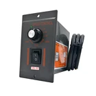 Контроллер скорости переменного тока US-52, 220 В, 400 Вт, с фильтром, конденсатором, Регулятором переменного тока, контроллером мотора 5 Вт, 60 Вт, 250 Вт, 300 Вт