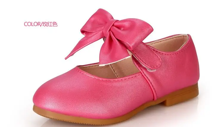 Детская обувь для девочек модные кожаные кроссовки принцессы туфли на плоской