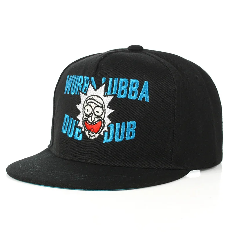Rick And Morty папа шляпа мужская Snapback летняя кепка бейсболка Плоская хип хоп для