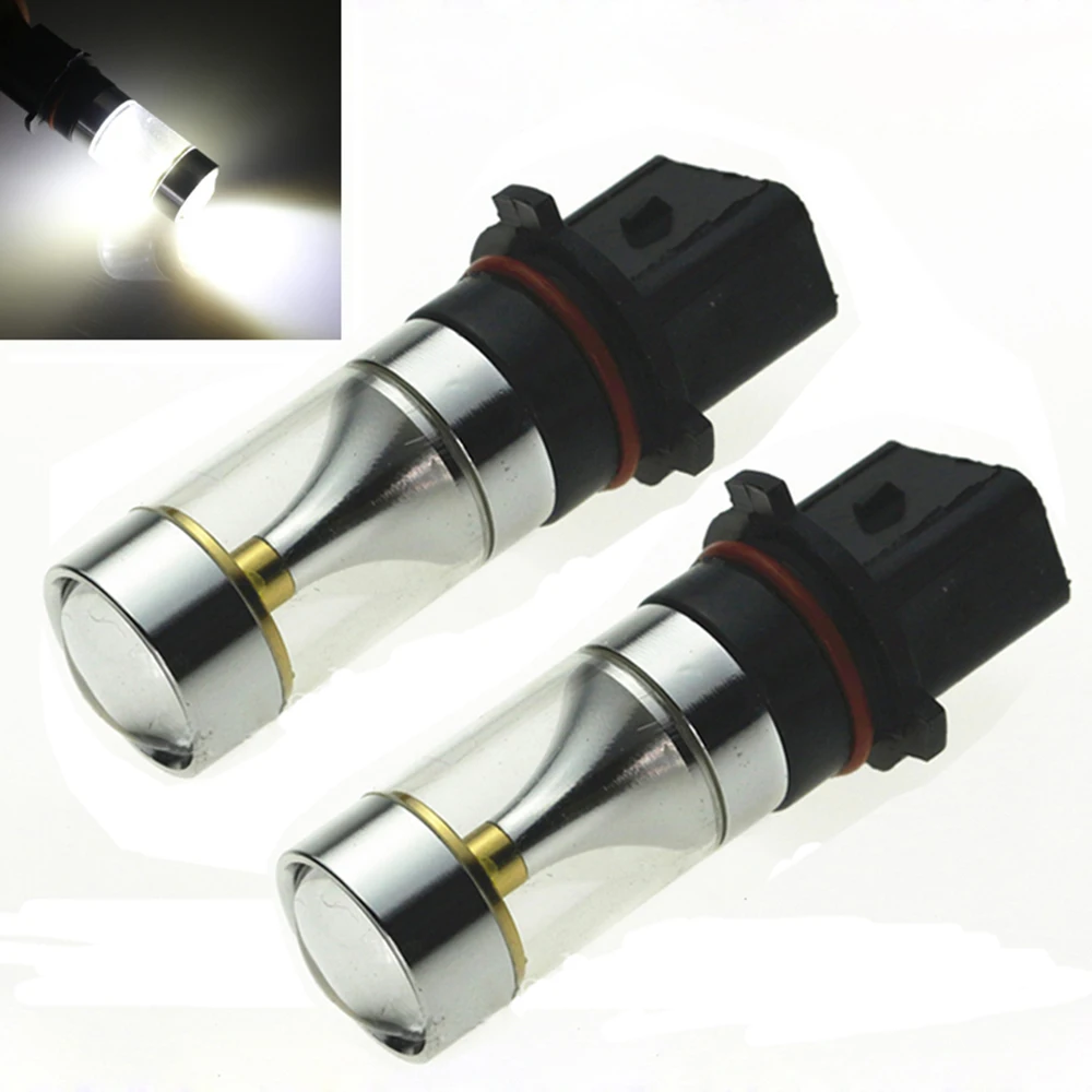 CQD-светильник 2 шт. P13W 30 Вт 6SMD Белый светодиодный противотуманный светильник