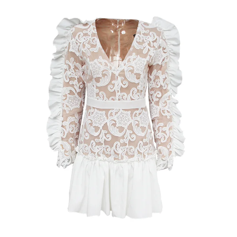 Европейское дизайнерское платье для подиума 2019 женские высококачественные