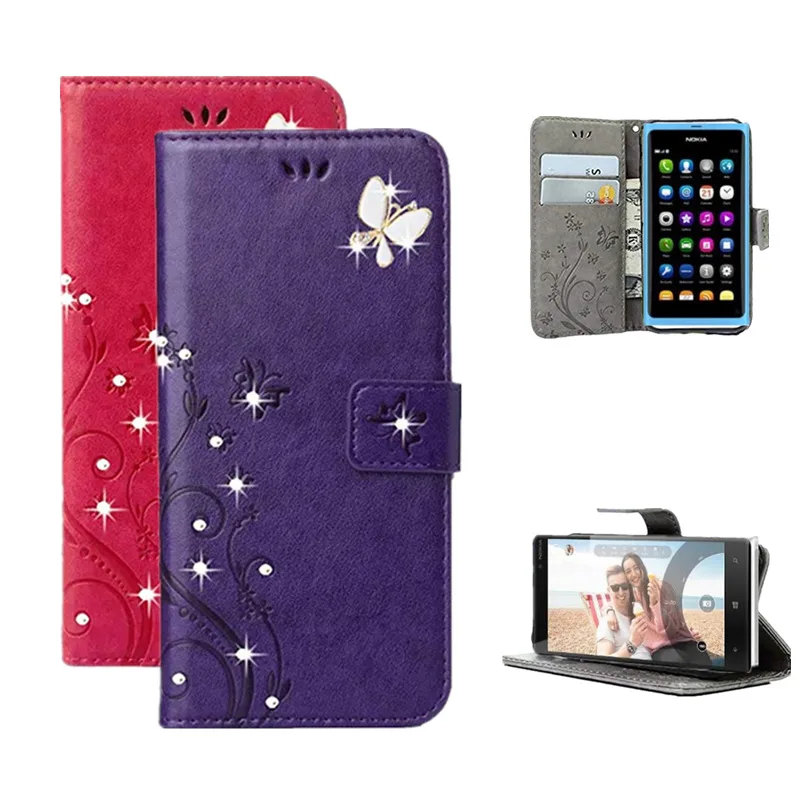 Роскошный блестящий кошелек Fuda шикарный кожаный флип-чехол для Nokia Lumia 950 830 730 535 650