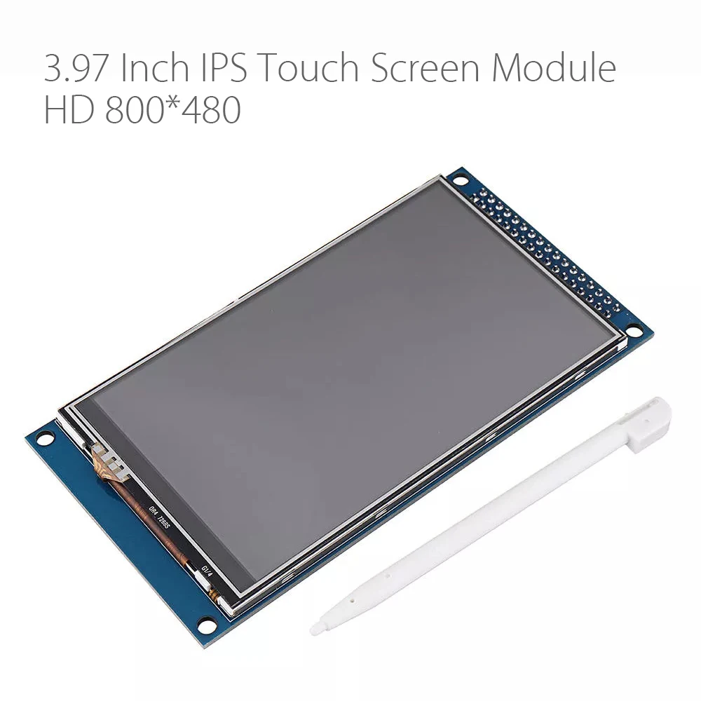 Модуль Сенсорного экрана IPS 3 97 дюйма HD 800*480 ЖК-дисплей TFT 51 STM32 драйвер OTM8009A с