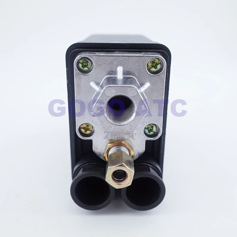 Высокое качество 80-120psi 5bar-8bar 240V 16A сверхмощный переключатель давления для воздушного компрессора контрольный клапан 1 порт 2 фазы