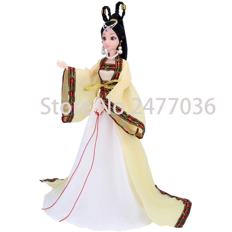 Китайский костюм кукла старинный Фея девушка 3D красивые глаза фея модель куклы