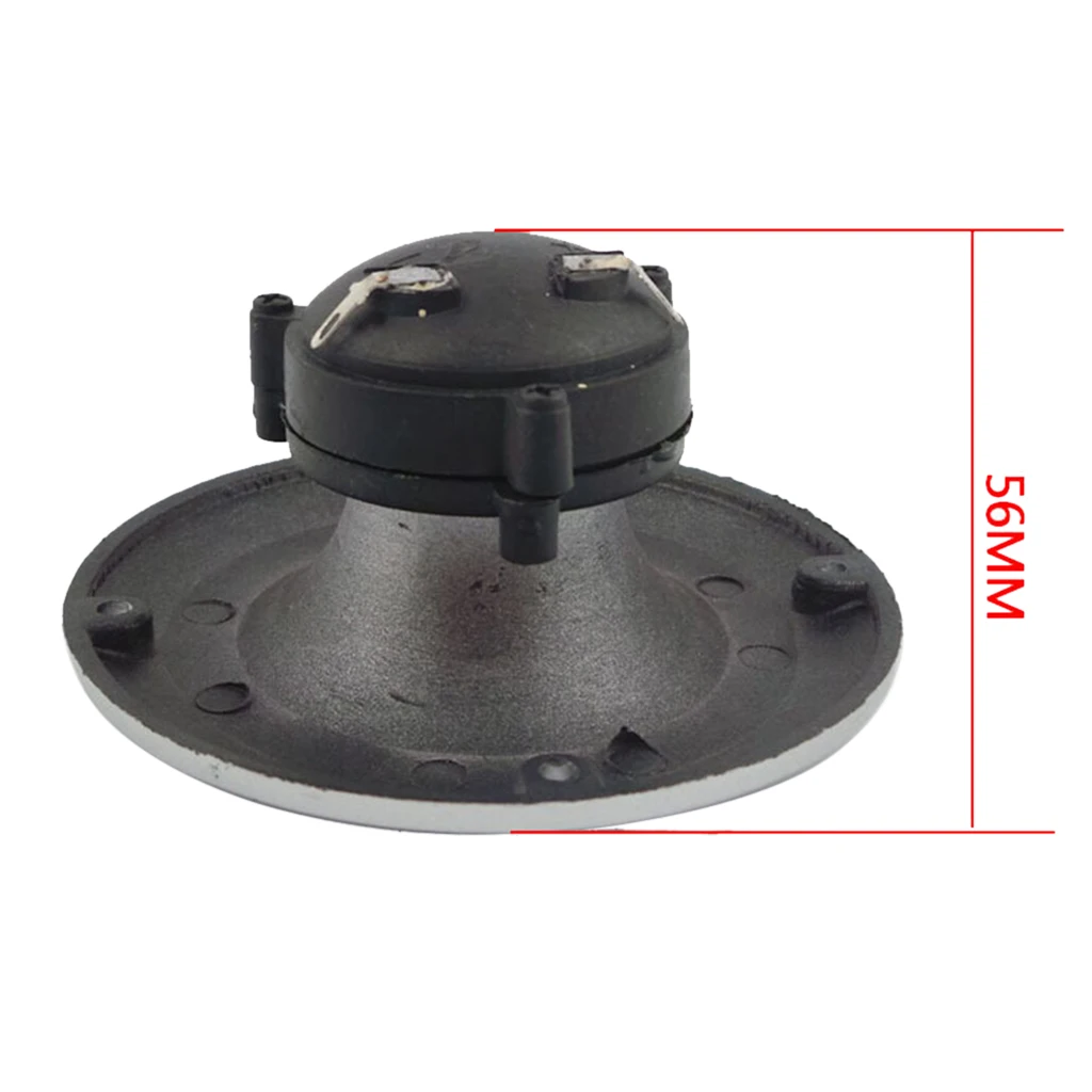 

2PCS 4" Round Piezoelectric Tweeters Ceramic Piezo Horn Audio Speaker Treble Home Stage Loudspeaker Without Light