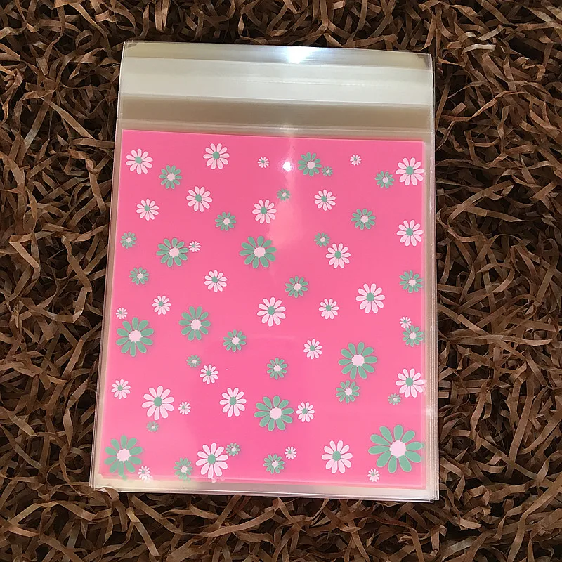 Розовый цветок маргаритки детский душ выпечка еда молния замок печенья