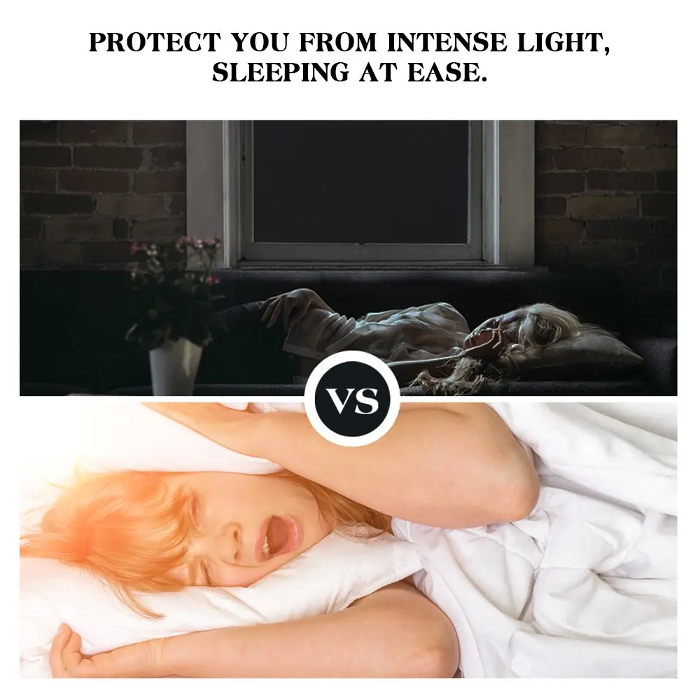 Funlife100 % затемненная оконная пленка неклеящаяся черная наклейка двухсторонняя