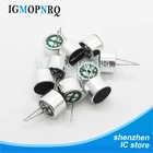 10 шт. 9,7 мм x 7 мм 2 Pin MIC Capsule Electret конденсаторный микрофон 52 дБ