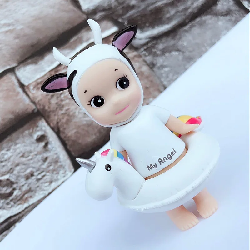 2018 выпечка торта ко дню рождения украшения летний плавательный круг кукла