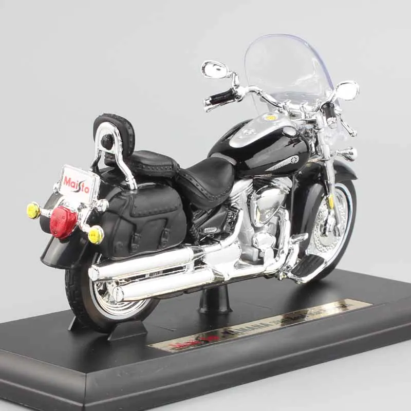 1/18 масштабные детские мини металлические Литые под давлением YAMAHA 2001 Road Star Silverado touring cruiser модели мотоциклов Коллекция игрушек для детей