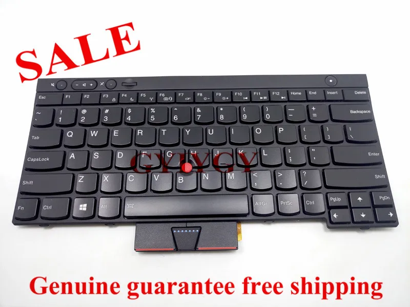 Клавиатура XLY для ноутбука Lenovo ThinkPad T430 T430S X230 T530 W530 с английской подсветкой|t530