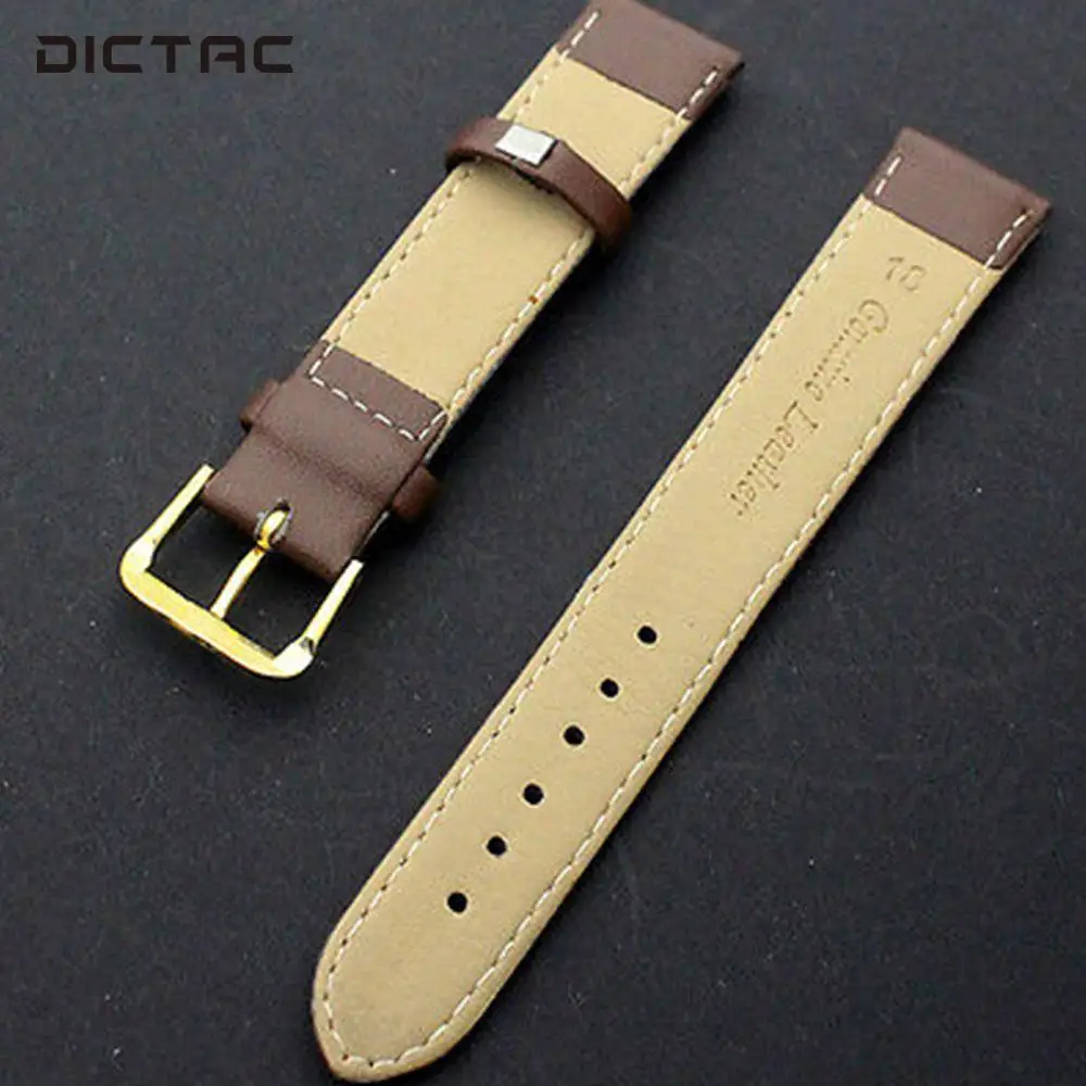 16/18/20/22 MM Watch Band Unisex Replacement Wrist Straps Genuine Leather Bands Sport Business For Apple Series | Наручные часы