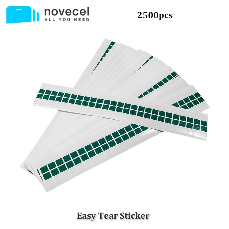 Стикеры OCA/Polarizer/gles Easy Tear 2500 шт./лот для iPhone и Samsung наклейки на ленту tear OCA
