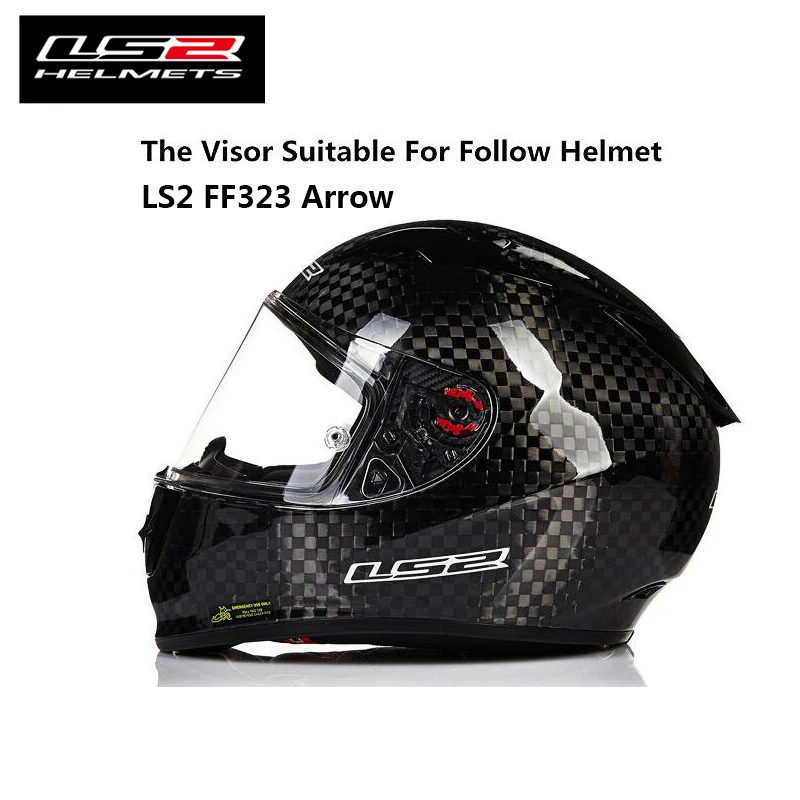 

1 piece Glass for LS2 FF323 Helmet visor Replacement Visor For LS2 FF323 Transparent Black Silver Tinted Rainbow