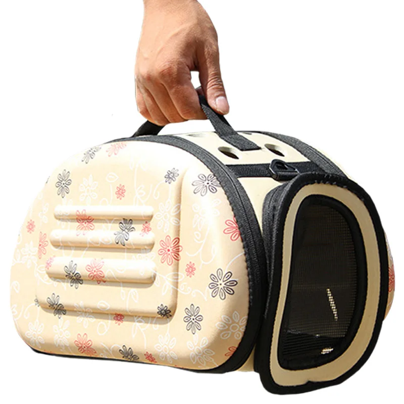 32*20*22cm EVA Foldable Carrying Bags For Small Dogs Singles Portable Breathable Outdoor Transport Pet Cat Puppy Dog Carriers