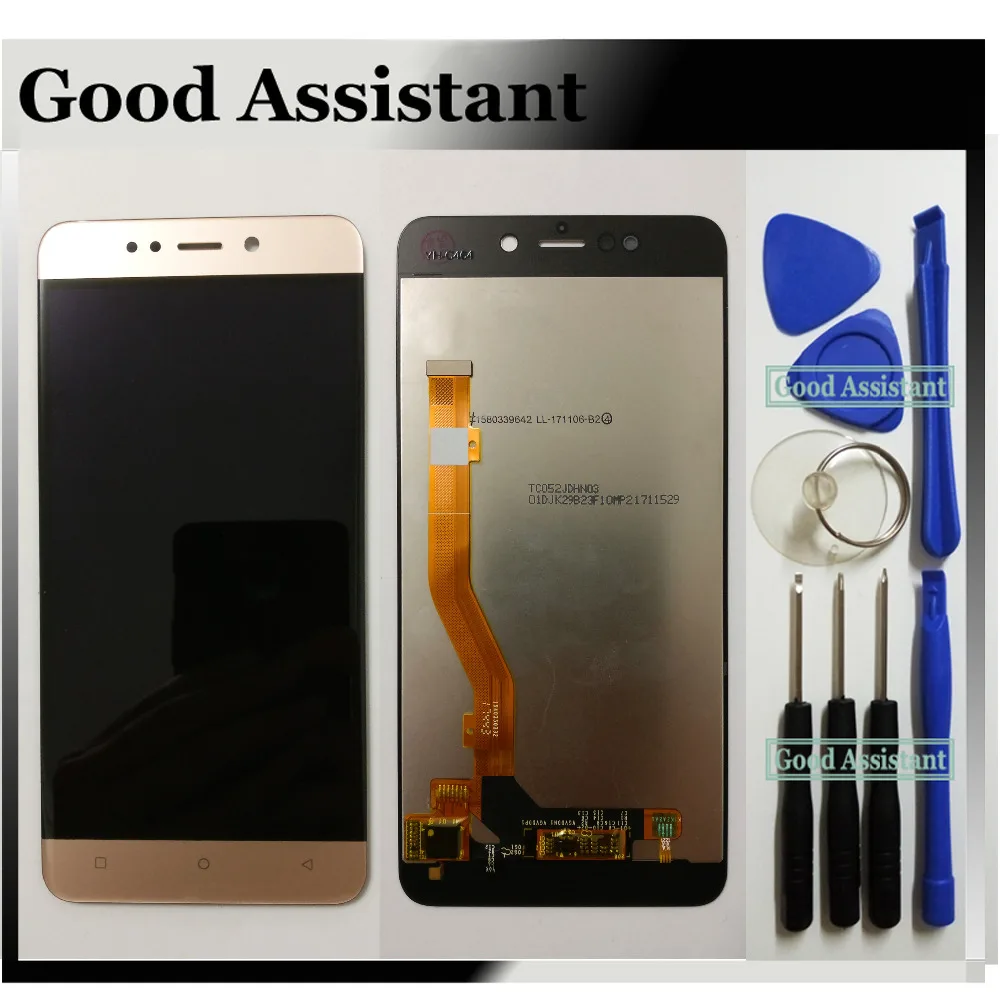 100% тестирование черный/белый/золотой 5 2 дюймов для Gionee X1S ЖК дисплей Дисплей +