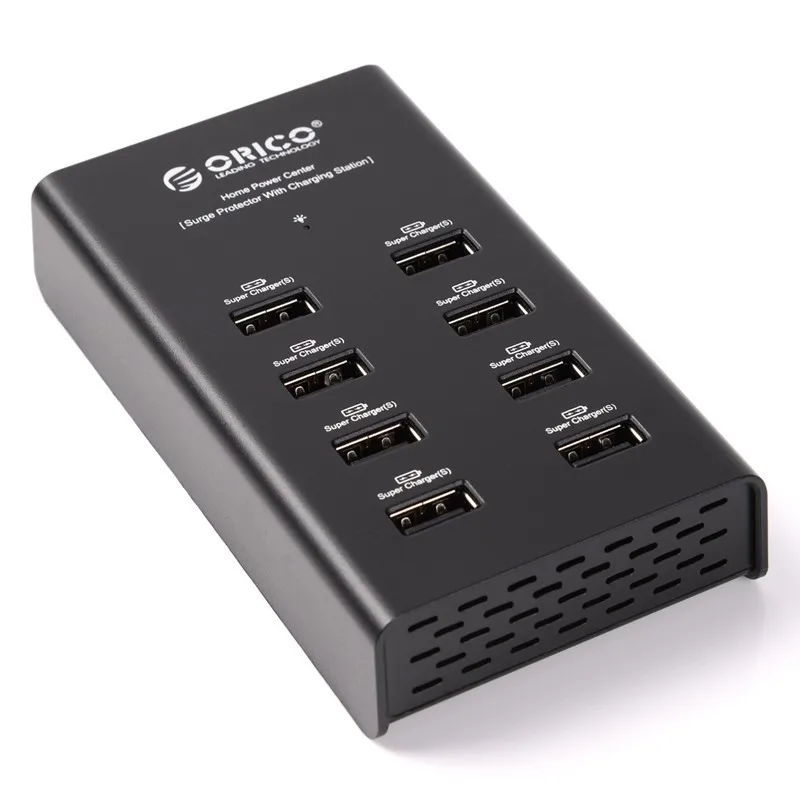 ORICO 8 портов USB зарядное устройство 5V2. 4A один выход для мобильного телефона Универсальный usb зарядный адаптер для планшета