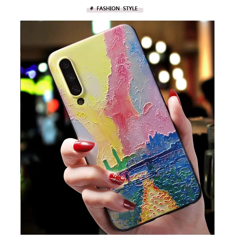 Для samsung A50 A70 A40 A30 A20 A10 чехол КРЫШКА ДЛЯ samsung Galaxy a50 A70 A40 A30 A20 A10 чехол милый цвет: черный, синий Искусство 3d чехол для телефона