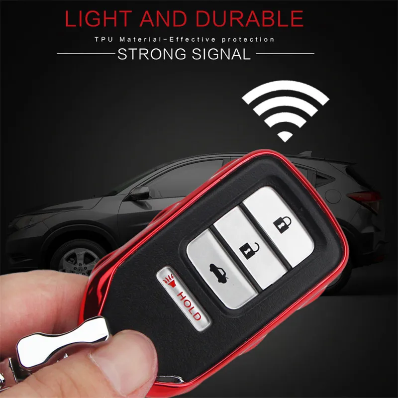 Kukakey ТПУ для Honda avancier CRV VEZEL коврик автомобиля XRV Fit Civic Jazz автомобильный ключница