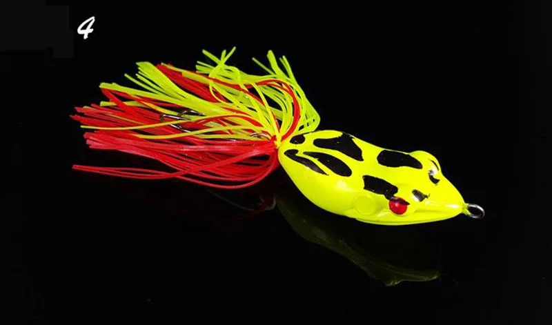 1 шт. Рэй лягушка приманки полый корпус Пластик жесткий Рыбная приманка воблер 10g 5