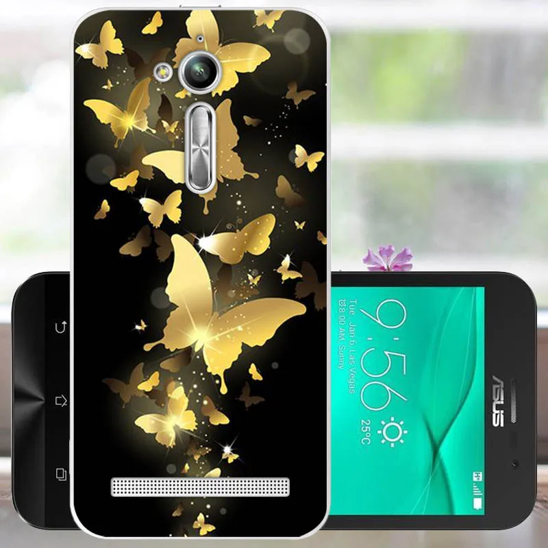 FANATU ASUS Zenfone GO ZB500KL чехол силиконовый 5," ZB500KL Задний защитный чехол из ТПУ для ASUS Zenfone ZB500KL чехол для телефона