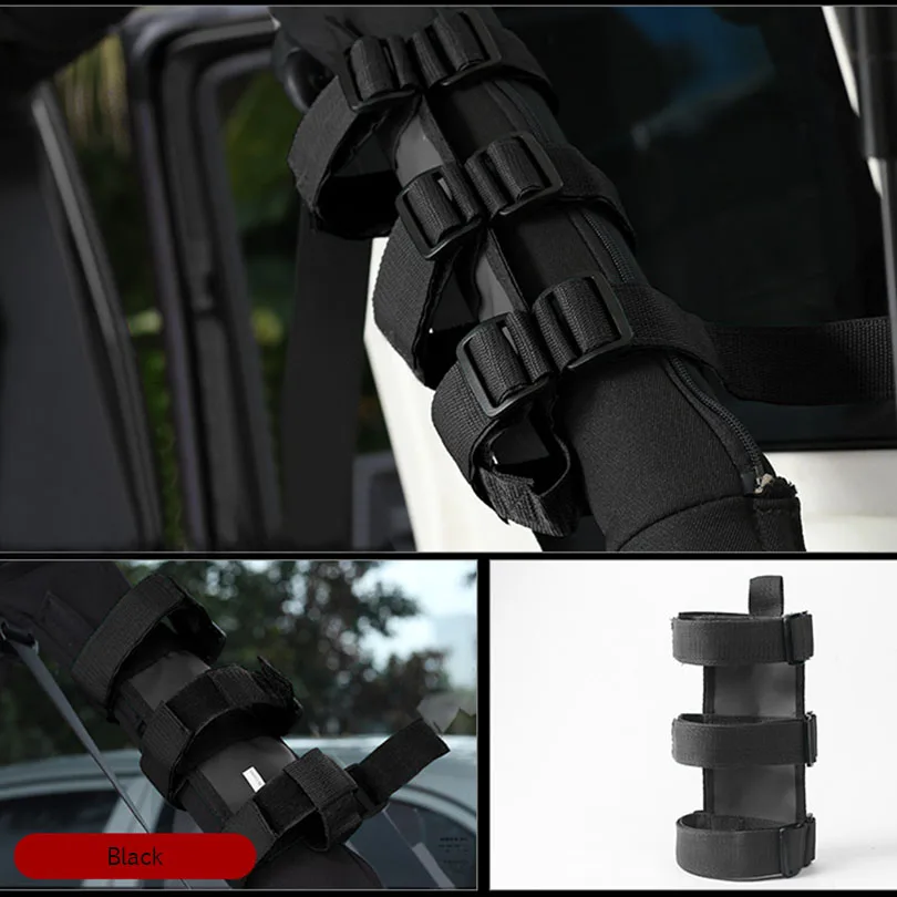 Универсальный рулонный держатель для огнетушителя Jeep Wrangler JK JKU TJ CJ Unlimited Rubicon Sahara