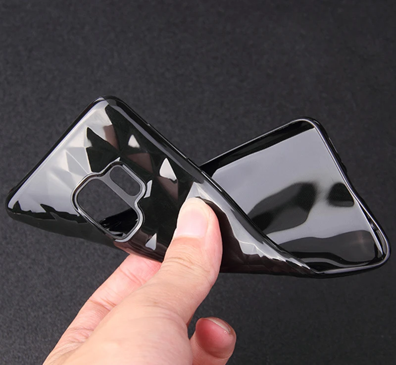 Diamond Silicon Soft TPU Case For Samsung Galaxy S8 S9 Plus S7 Edge Note 8 9 J7 J5 J3 Pro J2 Prime 2017 J4 J6 J8 A6 A8 2018 |