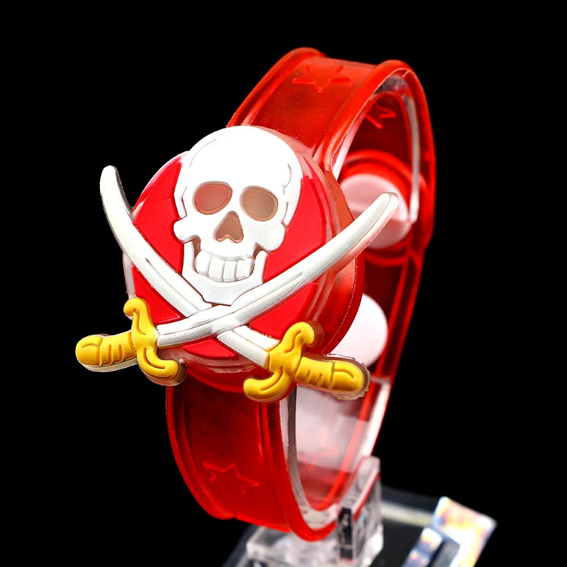 Лидер продаж наручные часы простые детские на Хэллоуин светящийся светильник