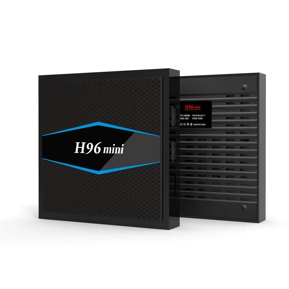 2018 Заводская розетка H96 Мини Android 7 1 телеприставка 2G + 16G S905W 4K HD smart network TV box 2 4G/5 GWifi |